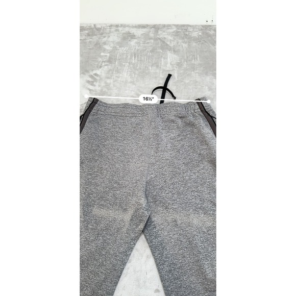 Tapout Men's Size Large L Gray Athletic Workout Sweatpants CInched Ankle EUC - Picture 9 of 11